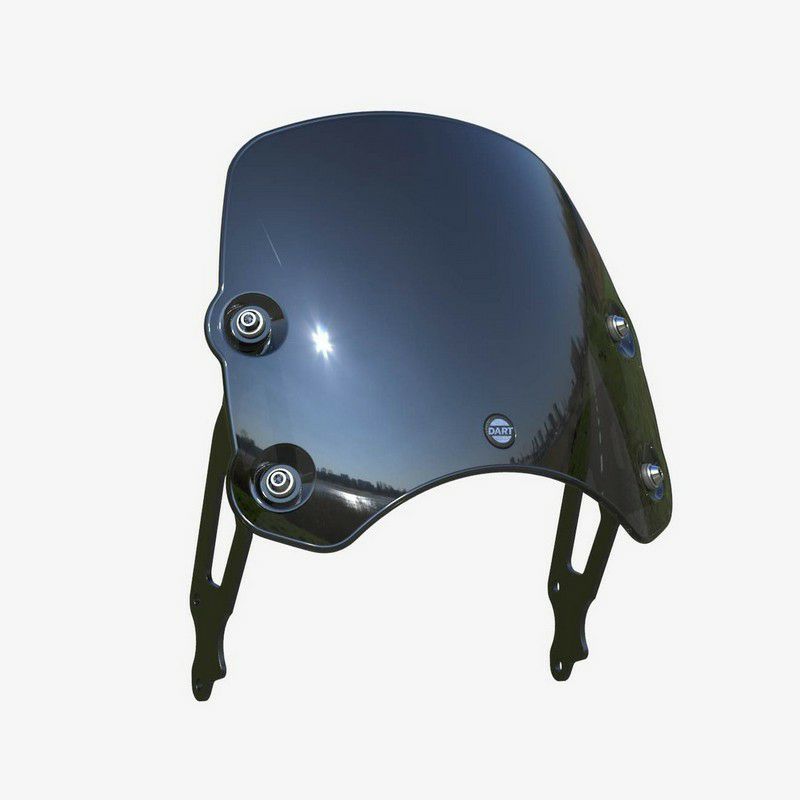 XSR900 2016～2021 スクリーン ピラニアS3 ブラック DART FLYSCREEN