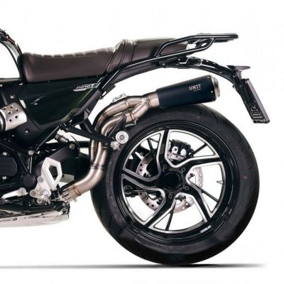 BMW R12/R12nineT スリップオンマフラー ハイパイプ チタン