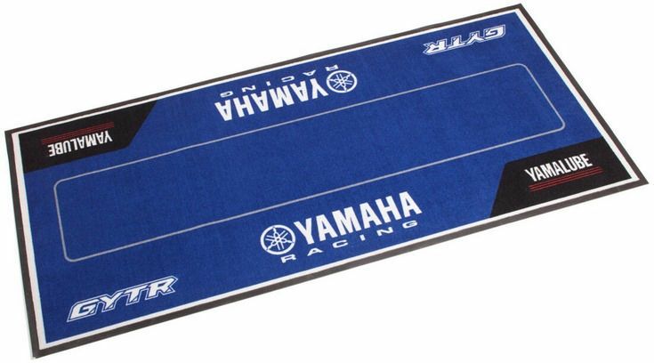 YAMAHA ヤマハ レーシングマット ピットマット フロアーマット 最安【即納新品】 BIKETEK ガレージマット YAMAHA ヤマハ 190x80