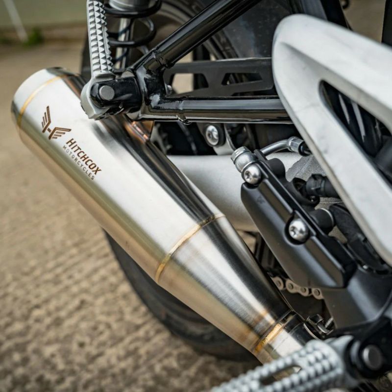 トライアンフ スピードツイン1200 RS スリップオンマフラー チタン