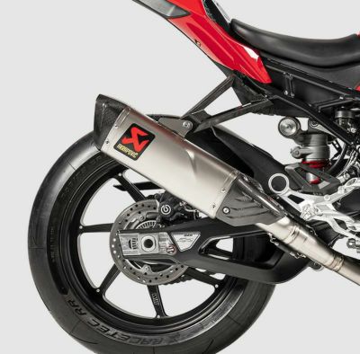 S1000RR AKRAPOVIC マフラー本体 チタン製 AKRAPOVIC フルエキゾーストマフラー EVOLUTION LINE TITANIUM