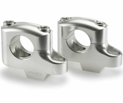 GSX-S1000GX 24～ ハンドルバーライザー 30mmUP 21mmOffset シルバー