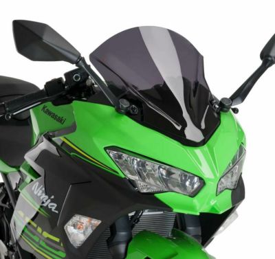 Puig　レーシングスクリーン　スモーク　Ninja650 Puig Puig(プーチ) レーシングスクリーン Z-RACINGDスモーク