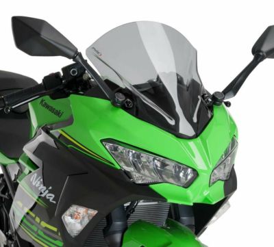 Puig　レーシングスクリーン　スモーク　Ninja650 Puig プーチ レーシングスクリーン R-RACERスモーク NINJA650