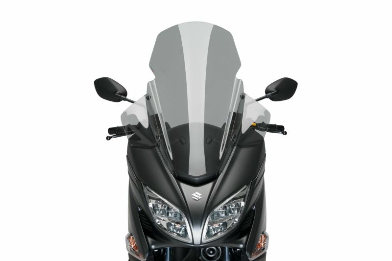 PUIG ツーリングスクリーン V-Techライン スモーク SUZUKI バーグマン
