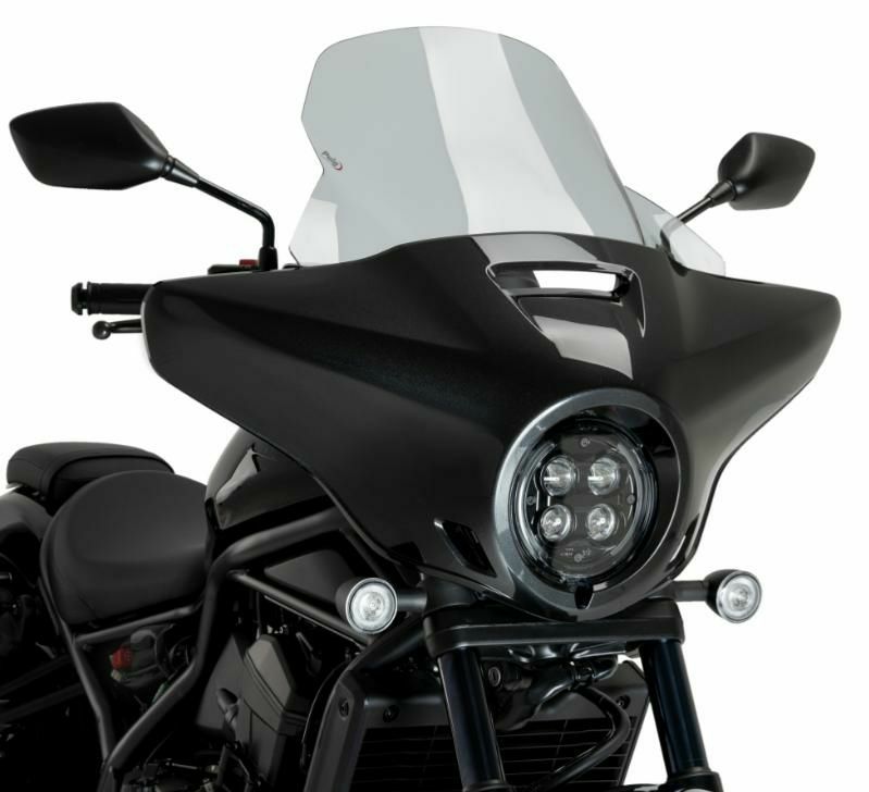PUIG ツーリングスクリーン スモーク HONDA レブル 1100 T PUIG ツーリングスクリーン スモーク HONDA レブル 1100 T (2023
