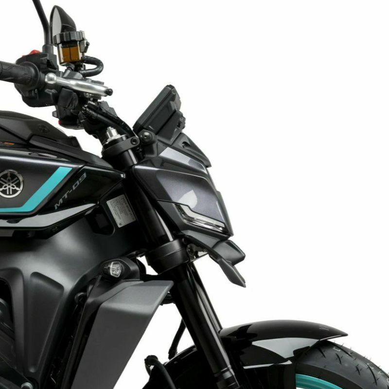 Puig 22079J ダウンフォースフロントスポイラー マットブラック YAMAHA