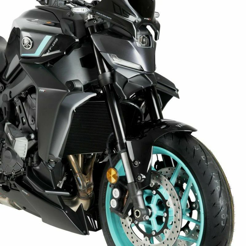 Puig 22079J ダウンフォースフロントスポイラー マットブラック YAMAHA