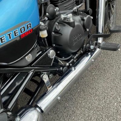 ロイヤルエンフィールド メテオ350 ステンレス スリップオンマフラー