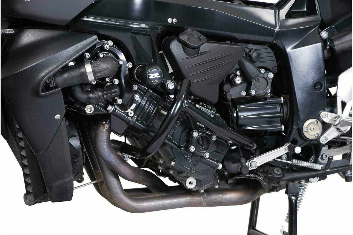 Motech Design SW-MOTECH クラッシュバー ブラック BMW K1200R (04-08) / K1200R Sport (06-08 ...