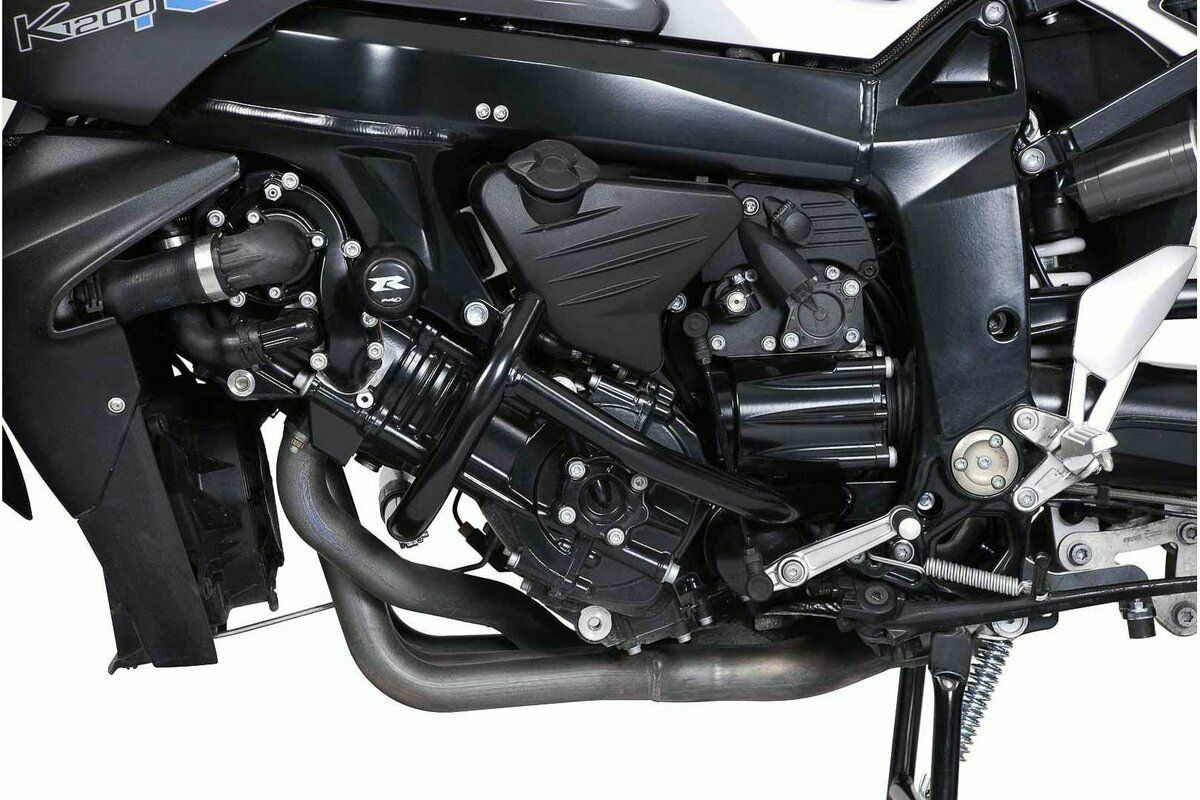 Motech Design SW-MOTECH クラッシュバー ブラック BMW K1200R (04-08) / K1200R Sport (06-08 ...