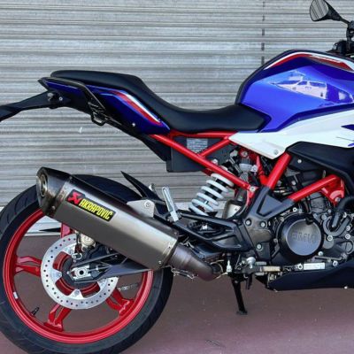 BMW G310GS/R用 Akrapovic フルエキマフラー AKRAPOVIC アクラポビッチ レーシングライン(2-1)フル