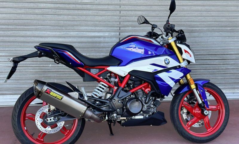 即発送！AKRAPOVIC レーシングラインフルエキゾースト G310R/GS用 Akrapovic Racing Exhaust System BMW G310GS / G310R Carbon