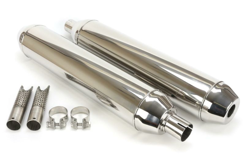 ロイヤルエンフィールドスーパーメテオ650 ステンレススリップオン