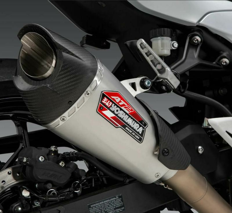 USヨシムラ AT2 フルシステムマフラー KAWASAKI NINJA 500 / Z500