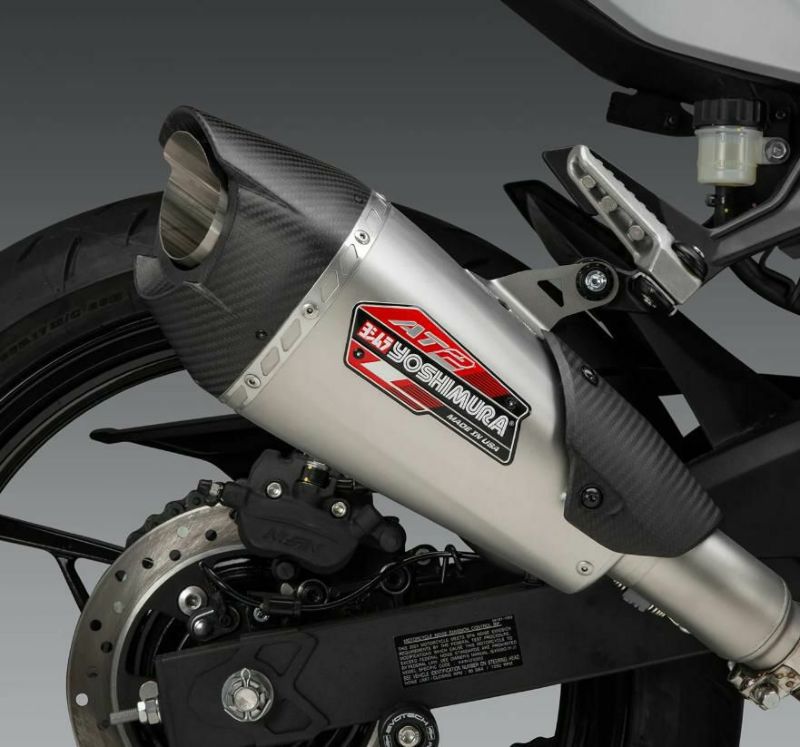 しう USヨシムラ AT2 スリップオンマフラー KAWASAKI NINJA 500