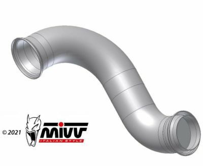MIVV mk3 スリップオンマフラー KTM 890 790DUKE MIVV MK3 Black Steel Slip-On Exhaust '18-'23 KTM 790/890