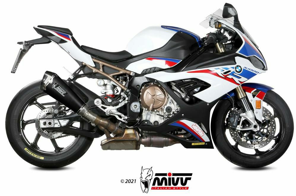 MIVV スリップオンマフラー DELTA RACE カーボン BMW S1000RR (2019-2024)