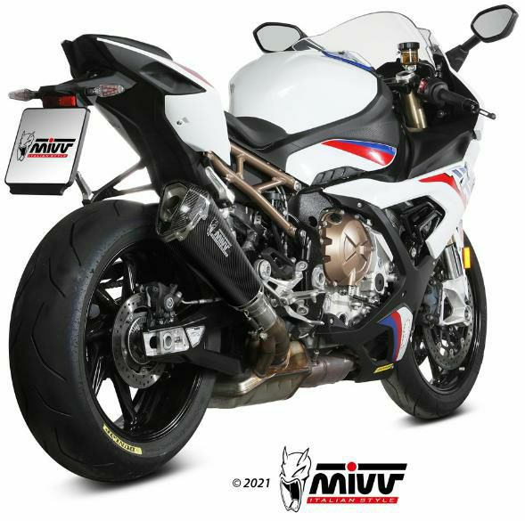 MIVV スリップオンマフラー DELTA RACE カーボン BMW S1000RR (2019-2024)