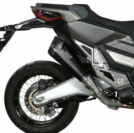 xadv750 MIVV スリップオンブラックデルタレースマフラー H.066.LDRB マフラー SPORT スリップオンマフラー DELTA RACE
