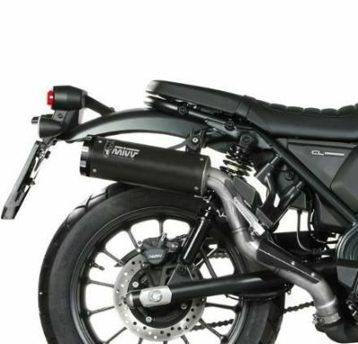 CL250/500 IXILスリップオンマフラー ホンダ CL500 スリップオンマフラー RACE XTREM ブラック