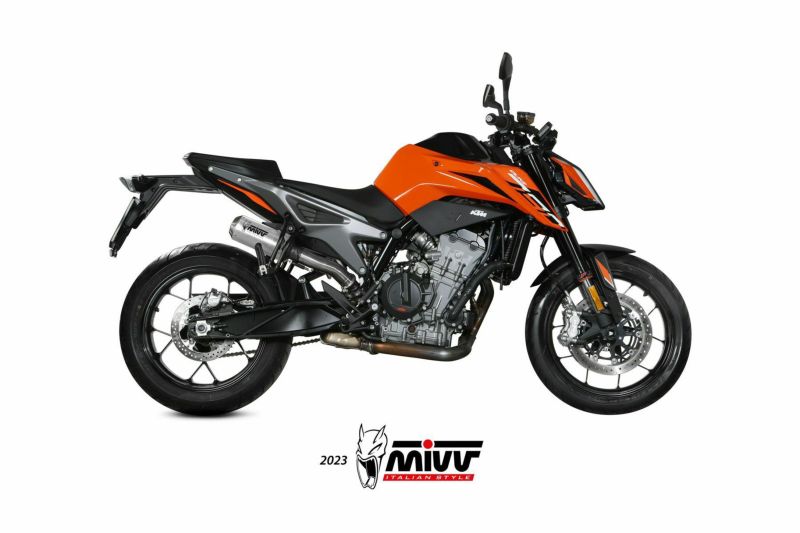 MIVV mk3 スリップオンマフラー KTM 890 790DUKE MIVV スリップオンマフラー MK3 ステンレス KTM 790 DUKE / 890