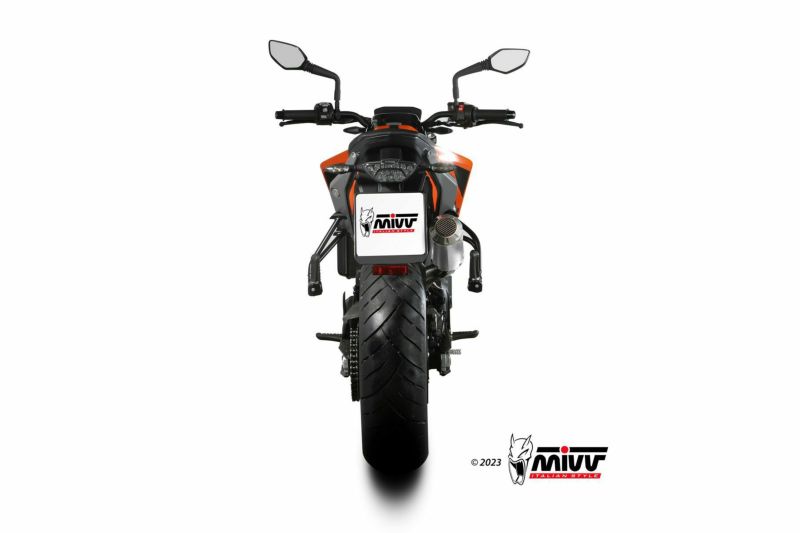 MIVV mk3 スリップオンマフラー KTM 890 790DUKE MIVV スリップオンマフラー MK3 ステンレス KTM 790 DUKE / 890
