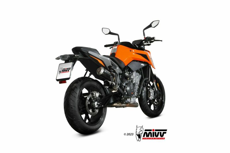 MIVV スリップオンマフラー MK3 ブラックステンレス KTM 790
