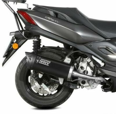 MIVV スリップオンマフラー MOVER ブラックステンレス YAMAHA