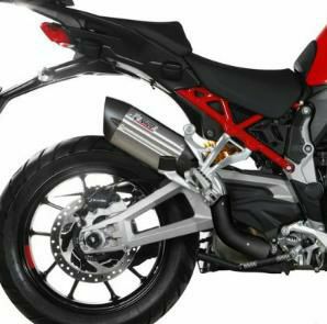 ムルティストラーダ V4/V4S 21-23 スリップオンマフラー チタン