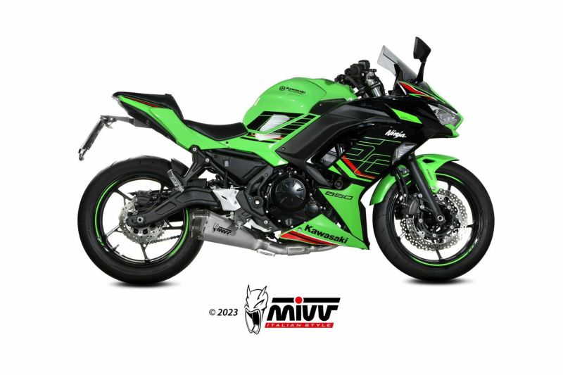  MIVV フルシステムマフラー DELTA RACE ステンレス KAWASAKI