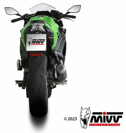 MIVV フルシステムマフラー MK3 カーボン KAWASAKI NINJA650 (2024