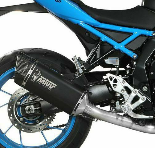 MIVV フルシステムマフラー SR-1 ブラックステンレス SUZUKI GSX-8S