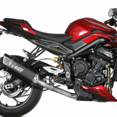 MIVV フルシステムマフラー フルブラックバージョン SR-1