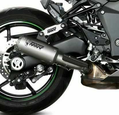 MIVV レーシングスリップオンマフラー MK3 ステンレス KAWASAKI