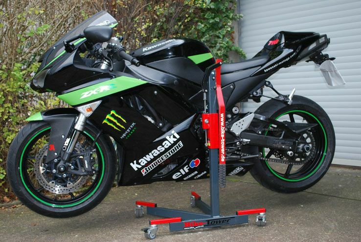 Bike-Tower カワサキ ZX-6R バイクタワー メンテナンススタンド Bike-Tower カワサキ ZX-6R バイクタワー メンテナンススタンド