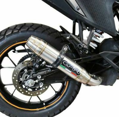 GPR製 KTM 390アドベンチャー (2021-2024)用スリップオン