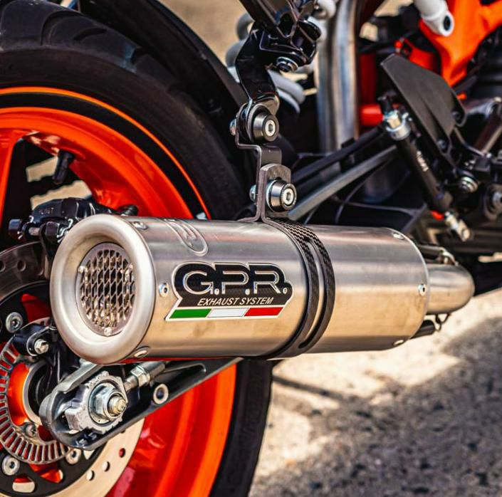 GPR製 KTM 250アドベンチャー (2020-2024)用スリップオンマフラー M3