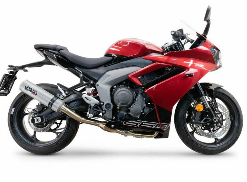 G.P.R. フルシステムマフラー M3 Inox ハイポジション TRIUMPH