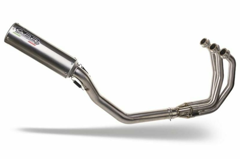 G.P.Rフルシステムマフラー M3トライデント660マフラー2021-2024 Exhaust compatible with Triumph Trident 660 2021-2024, M3