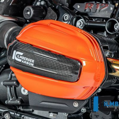 BMW R12nineT シリンダーヘッドカバー（右側） カーボン グロス仕上げ ILMBERGER
