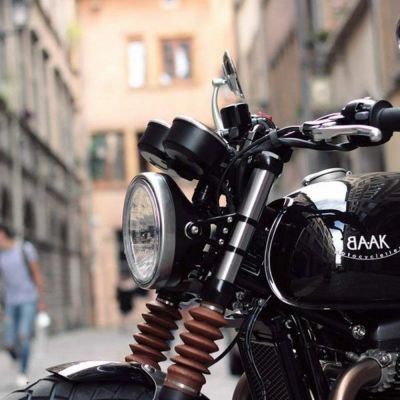V9 ボバー BOBBER モトグッチ ベイツヘッドライト ブラケット