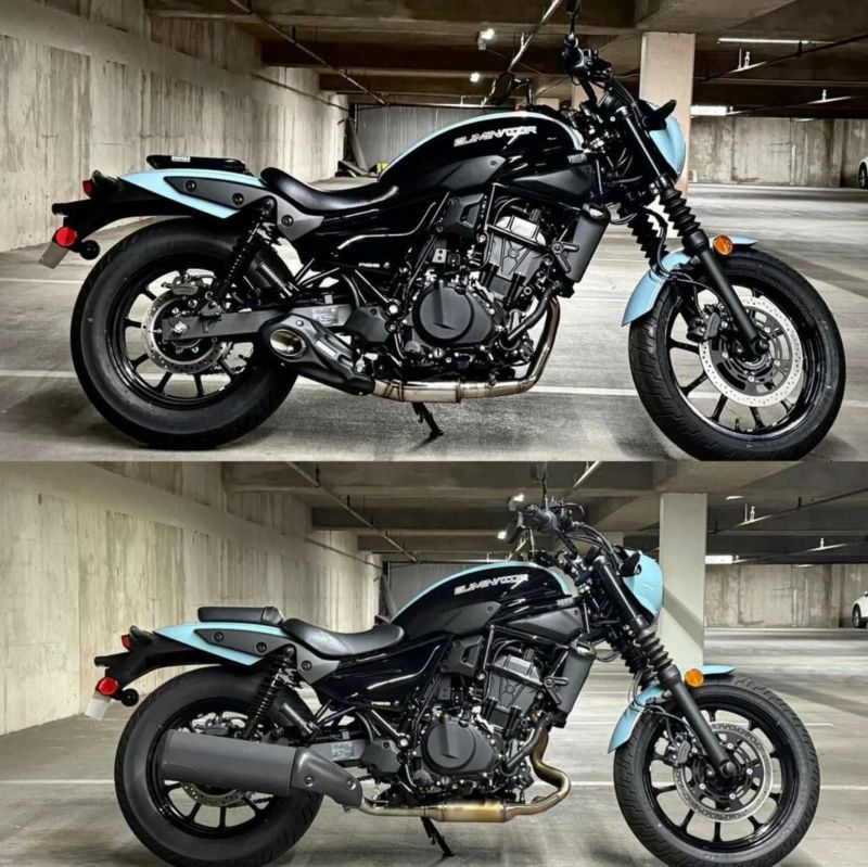 カワサキ エリミネーター400 フルエキゾーストマフラー CS レーシング