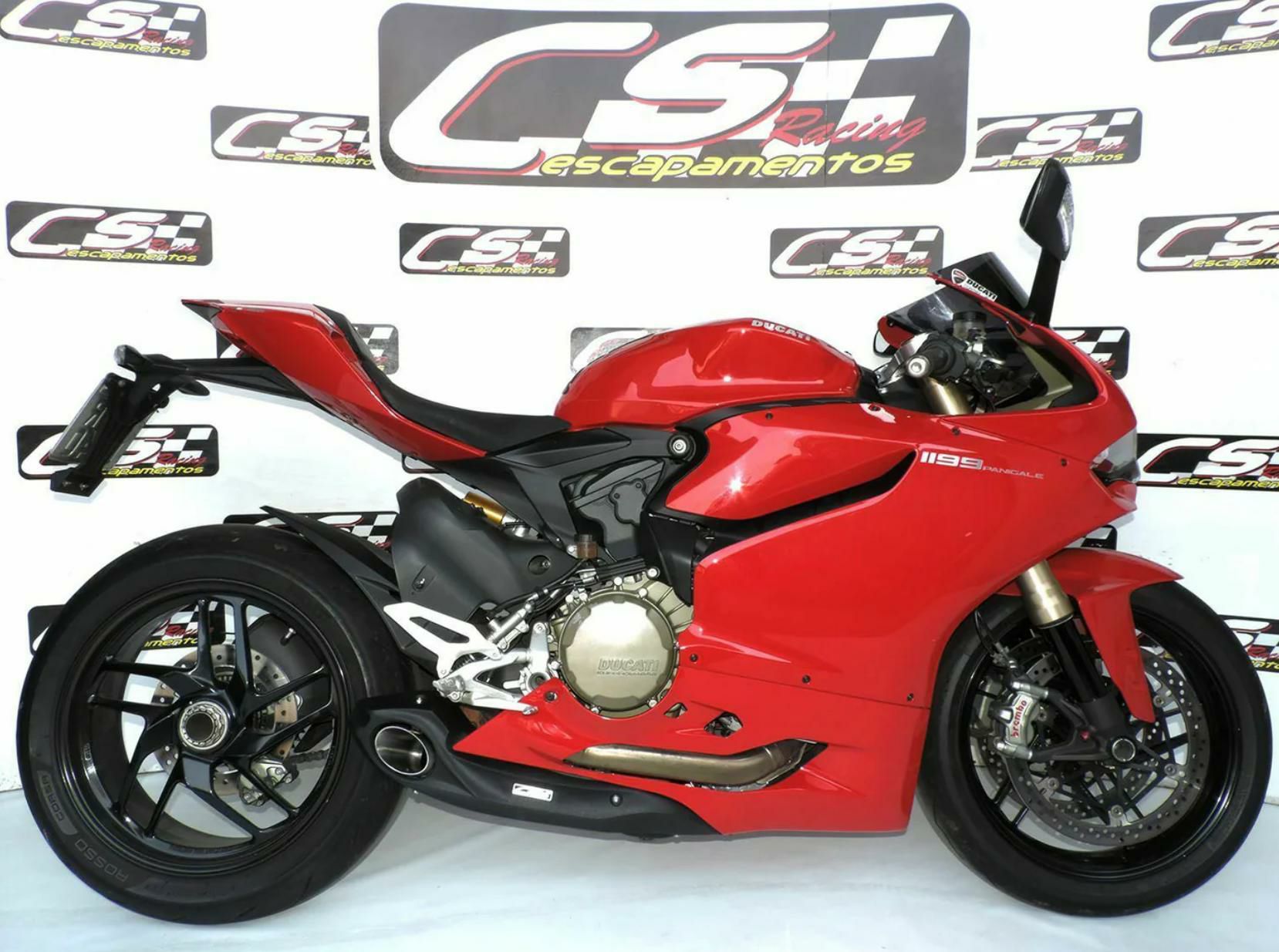 DUCATI 1199 パニガーレ/S スリップオンマフラー CS レーシング
