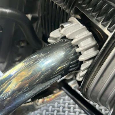 ワンダーリッヒ オイルクーラー ガード ブラック BMW RnineT | バイク