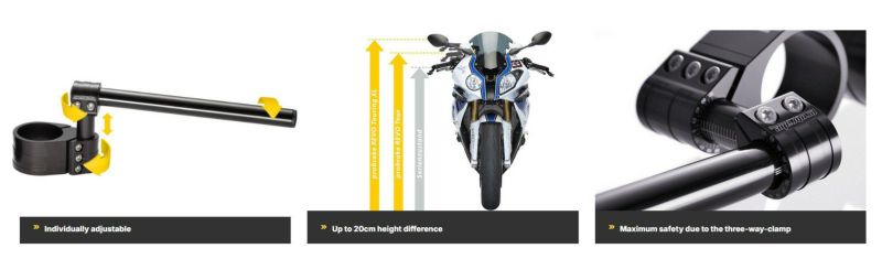 スピードトリプル1200 21- セパハン クリップオンハンドル 