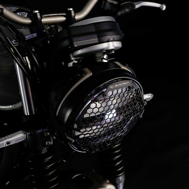 ホンダ GB350S ヘッドライトグリル ガード エヴォテック