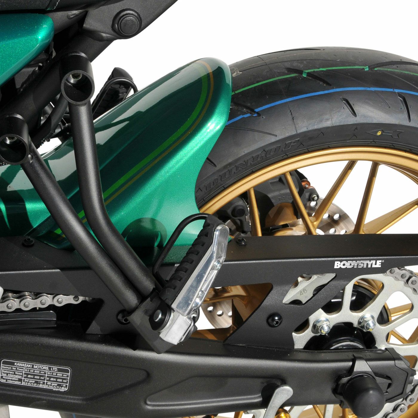 BODYSTYLE リアフェンダー+アルミチェーンガード KAWASAKI Z650RS (2022-)