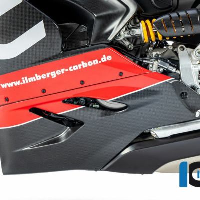 たびさん専用Ilmbergerカーボンファイバーリアフェンダー Ilmberger R1300GS Adventure 24-25 リアフェンダー カーボン