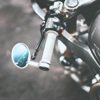 CRG バーエンドミラー 2インチ CRGバーエンドミラー 2インチ 汎用 7/8 バーエンドミラー 2